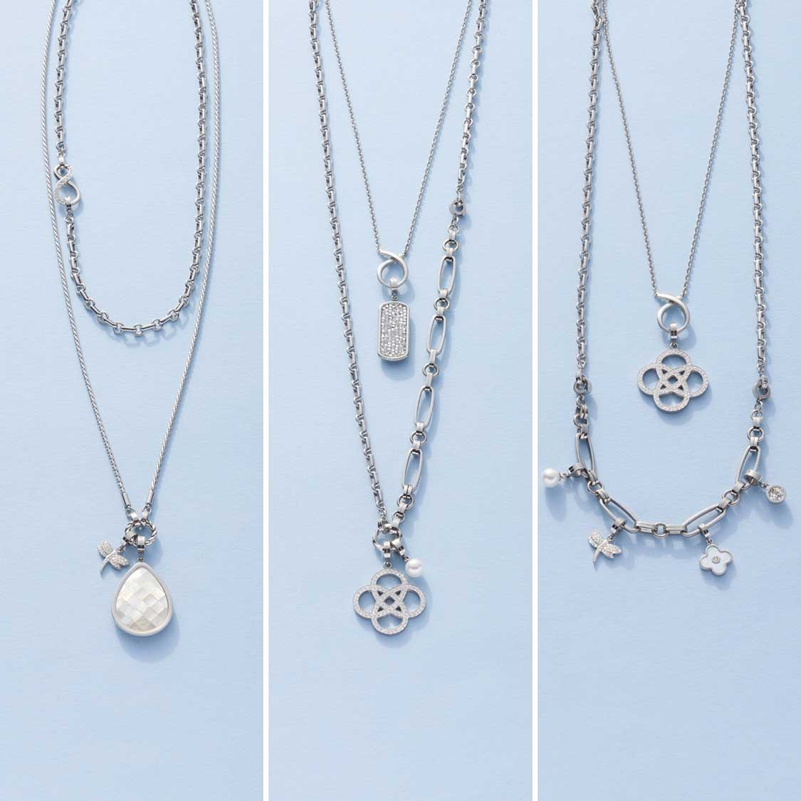 leonardo-yvette-60-cm-collier-acier-argent image 6