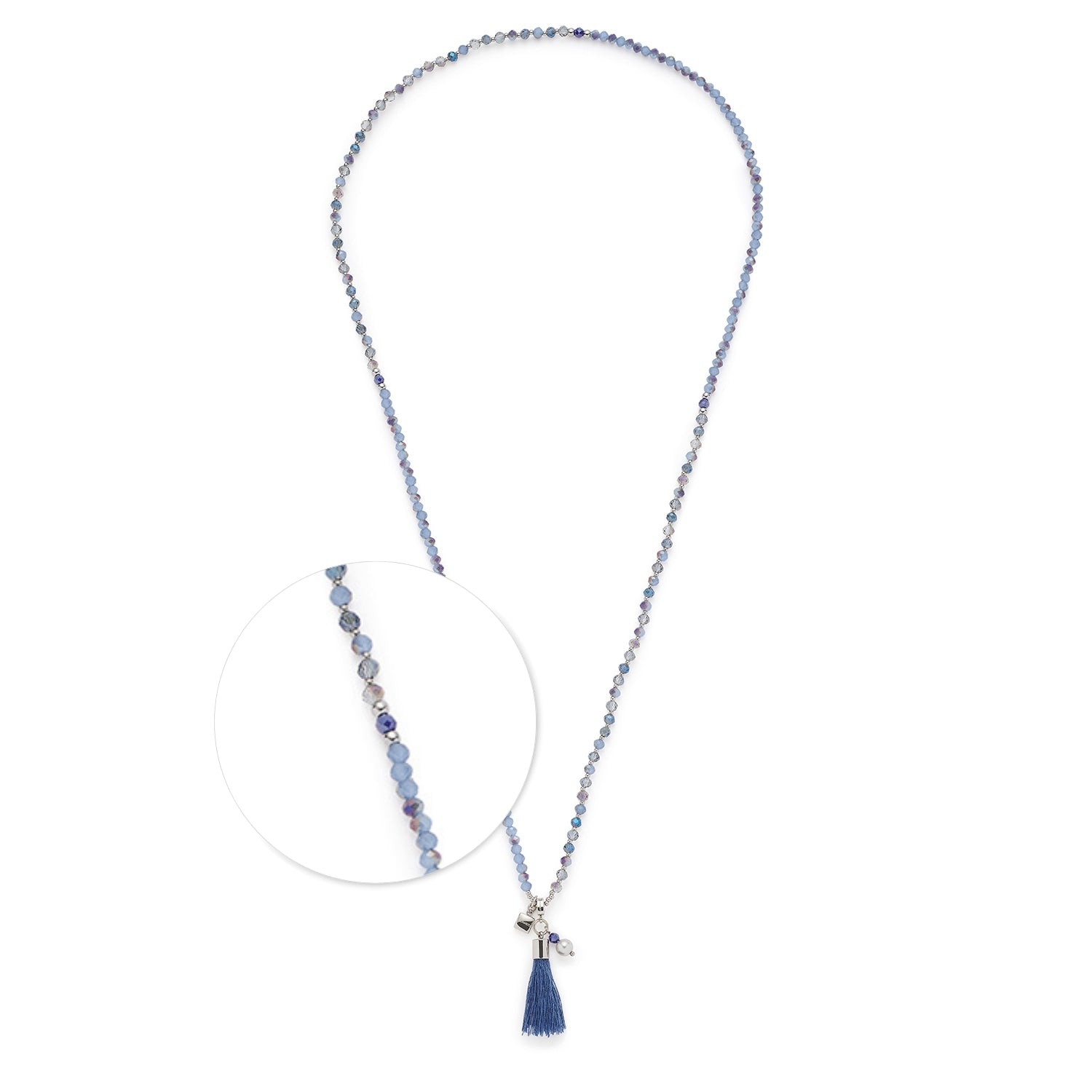 leonardo-donna-collier-bleu-80-cm-perles-verre image 1