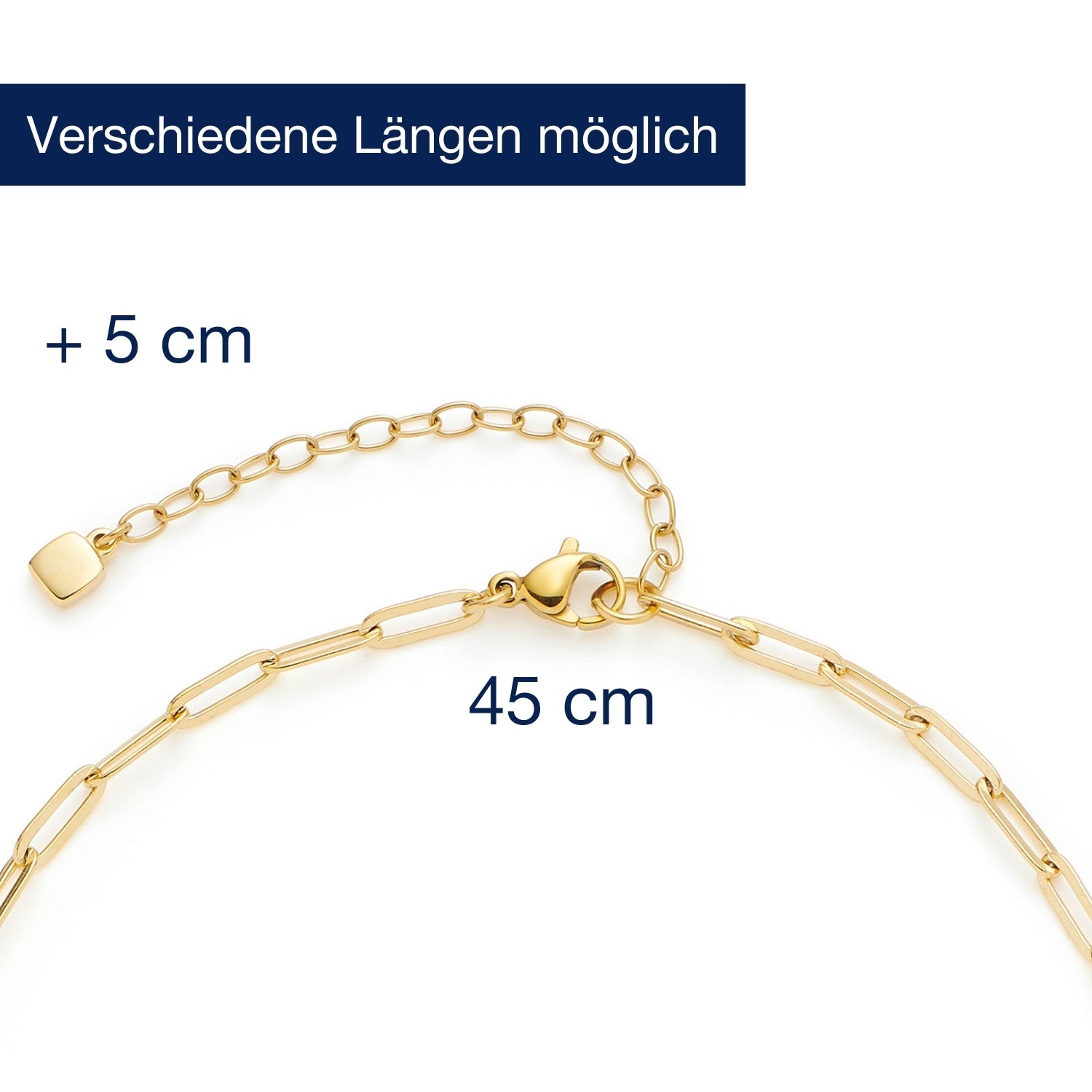 leonardo-belinda-collier-dor-pierres-bleues-45-cm image 4