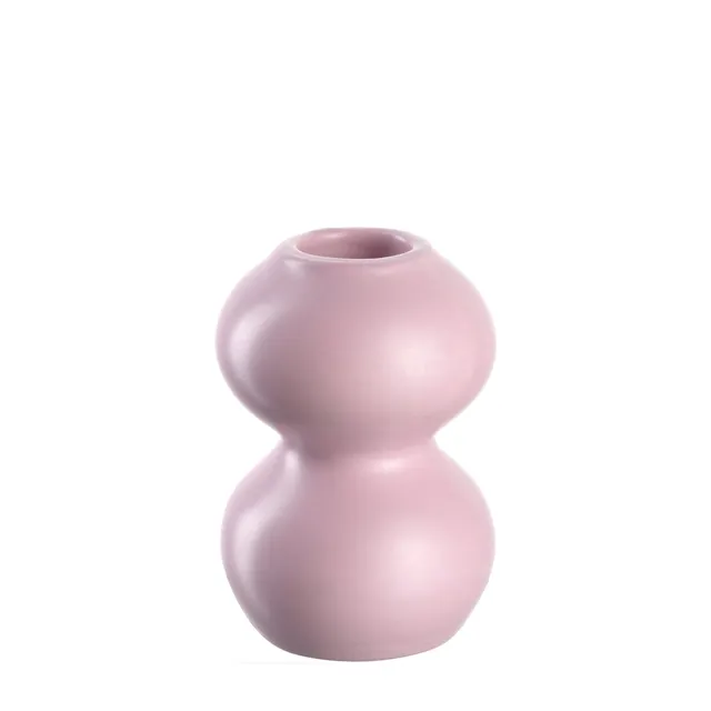 leonardo-vivace-bougeoir-c-ramique-9-cm-ros image 1