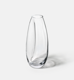 krosno-flow-vase-cristal-transparent-28-cm image 7