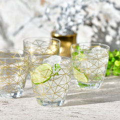 krosno-golden-trees-verre-370-ml-dor image 3