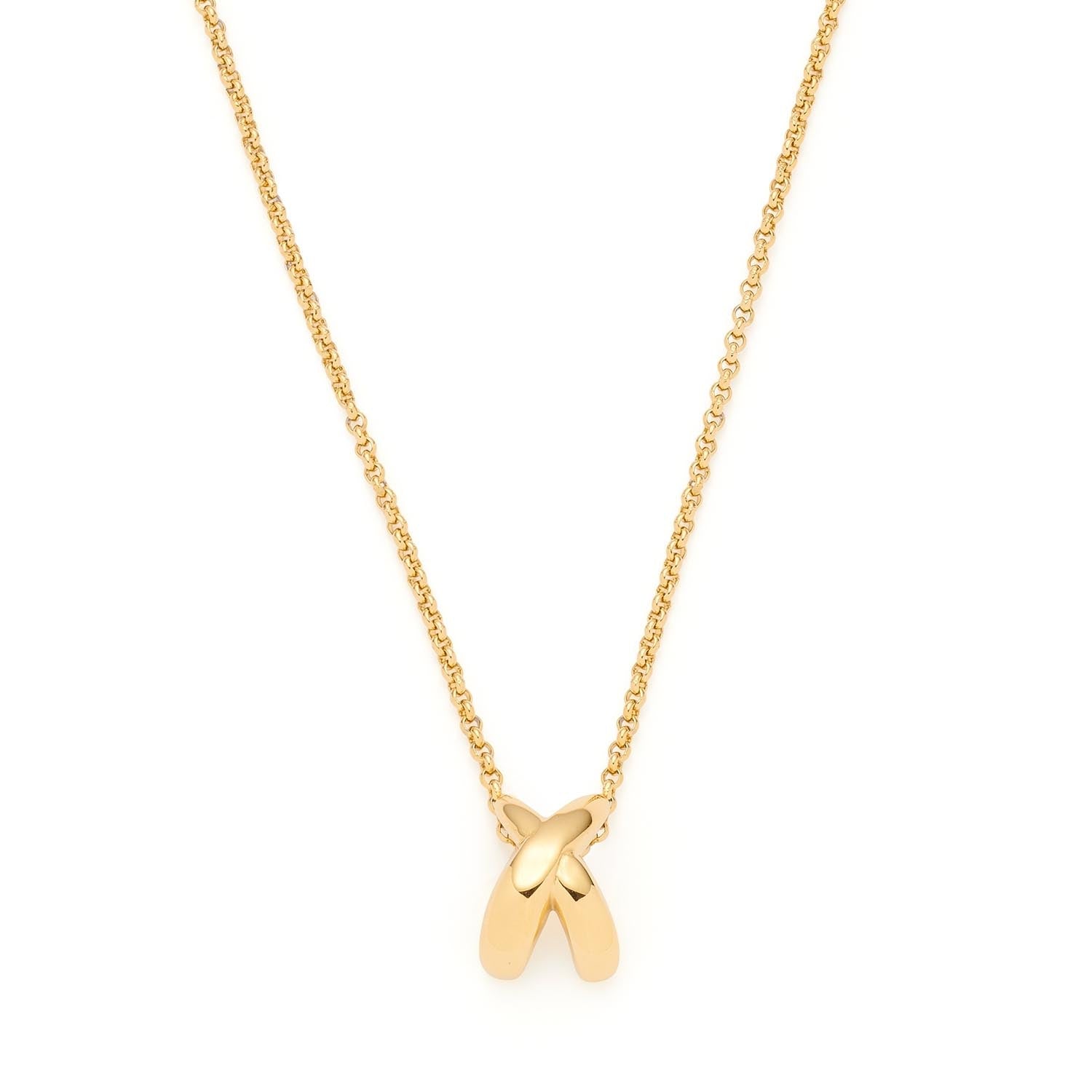 leonardo-sophie-45-cm-collier-acier-dor-croix image 5