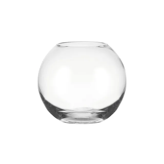 leonardo-boccia-vase-boule-verre-15-cm-transparent image 1