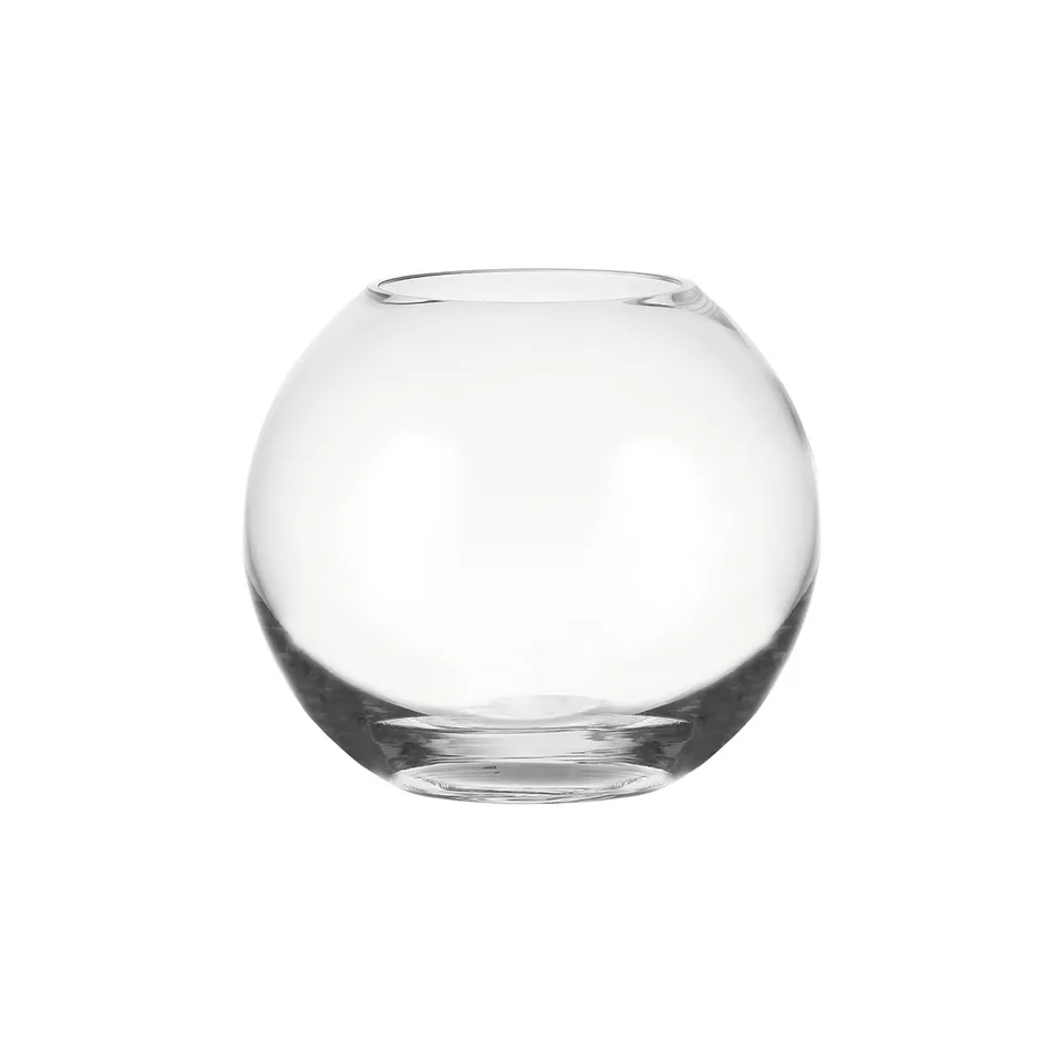 leonardo-boccia-vase-boule-verre-15-cm-transparent image 1