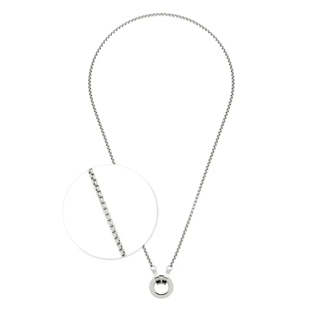 leonardo-clip-mix-collier-lolita-43-cm-argent image 1