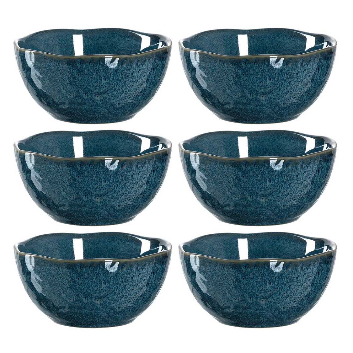 leonardo-matera-bol-c-ramique-bleu-12-cm-lot-de-6-fait-main image 1
