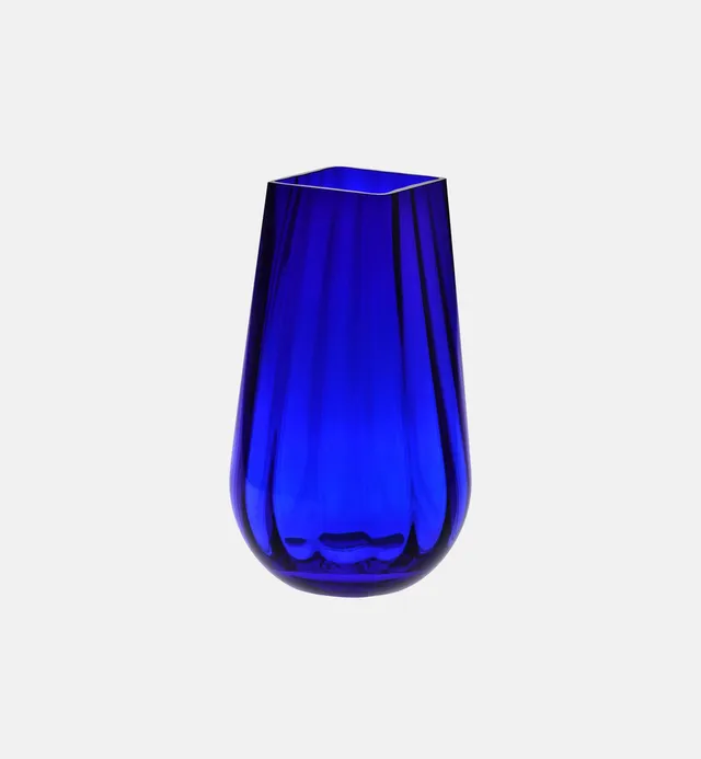 krosno-vase-stri-cobalt-30-cm-carr-lourd image 1