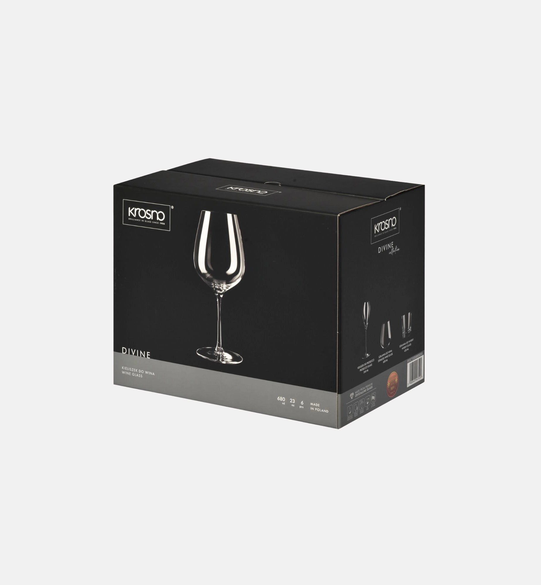 krosno-divine-verre-vin-rouge-670-ml-lot-6 image 3
