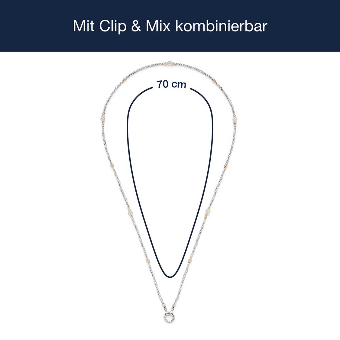 leonardo-noura-clip-mix-collier-70-cm-bleu-bicolore image 4