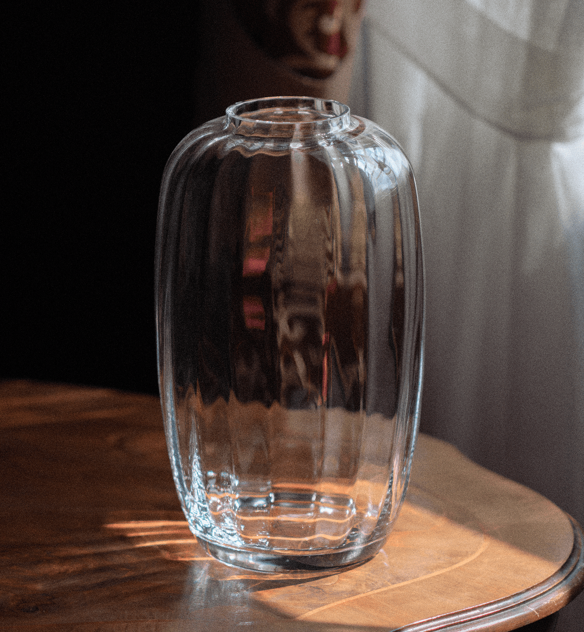 krosno-ballerina-vase-aquamarine-34-cm-cristal-fait-main image 2