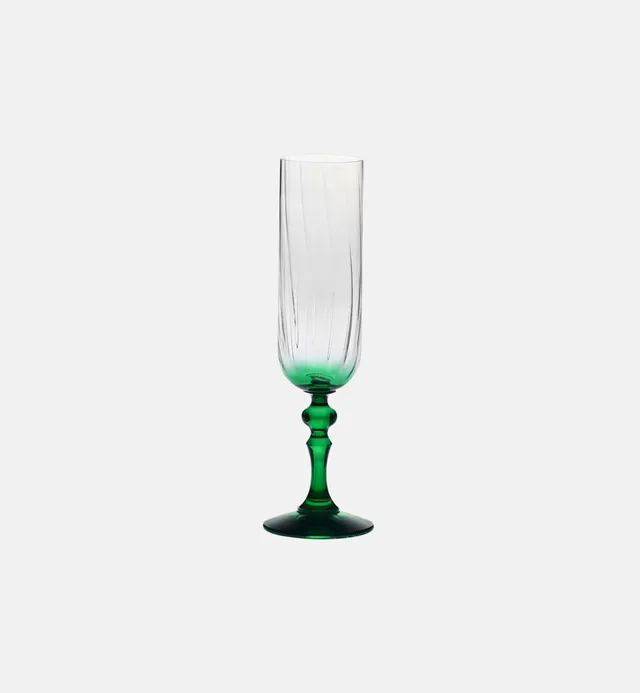 krosno-bubble-fl-te-champagne-vert-fonc-200-ml-stri-e image 1