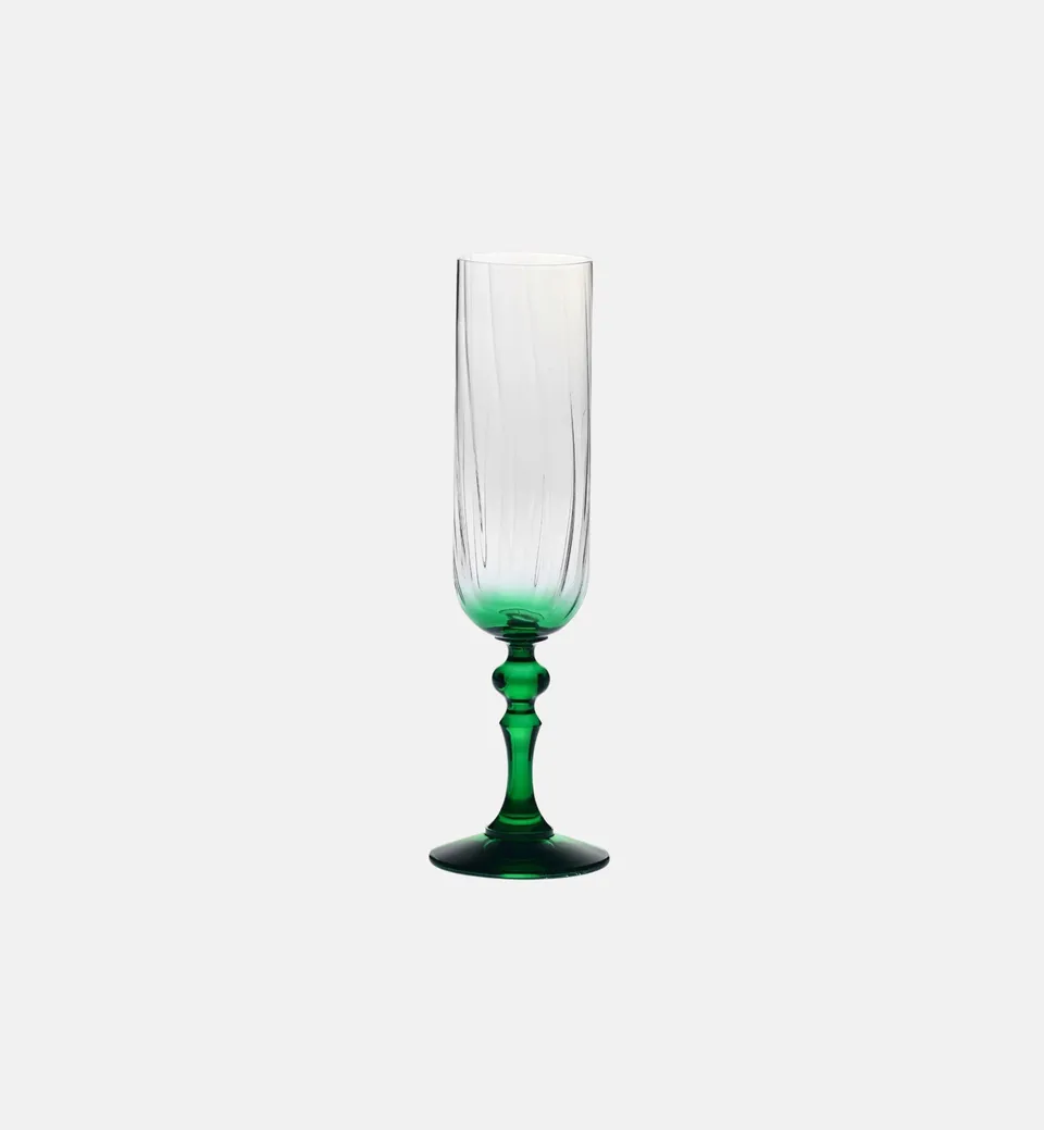 krosno-bubble-fl-te-champagne-vert-fonc-200-ml-stri-e image 1