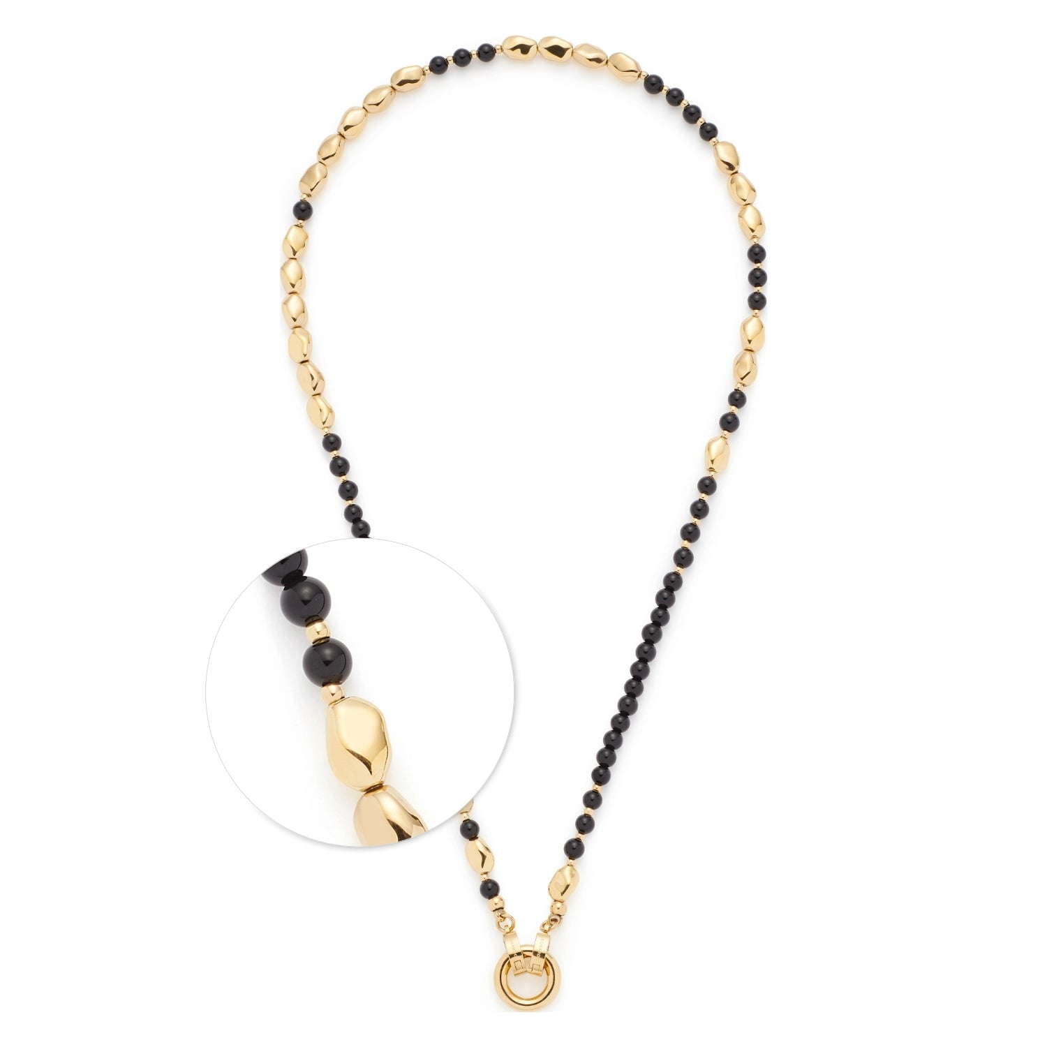 leonardo-clip-mix-dorina-collier-45-cm-dor-perles image 1
