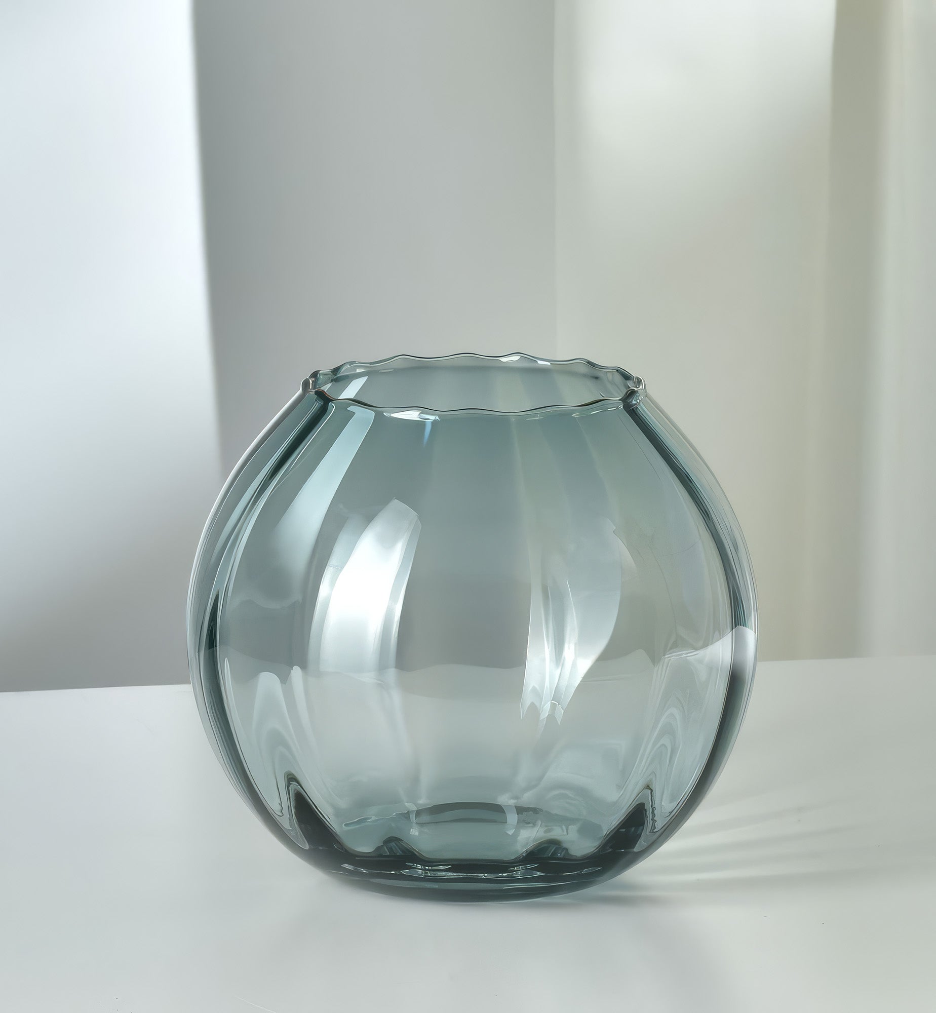 krosno-vase-cristal-aigue-marine-15-5-cm image 2