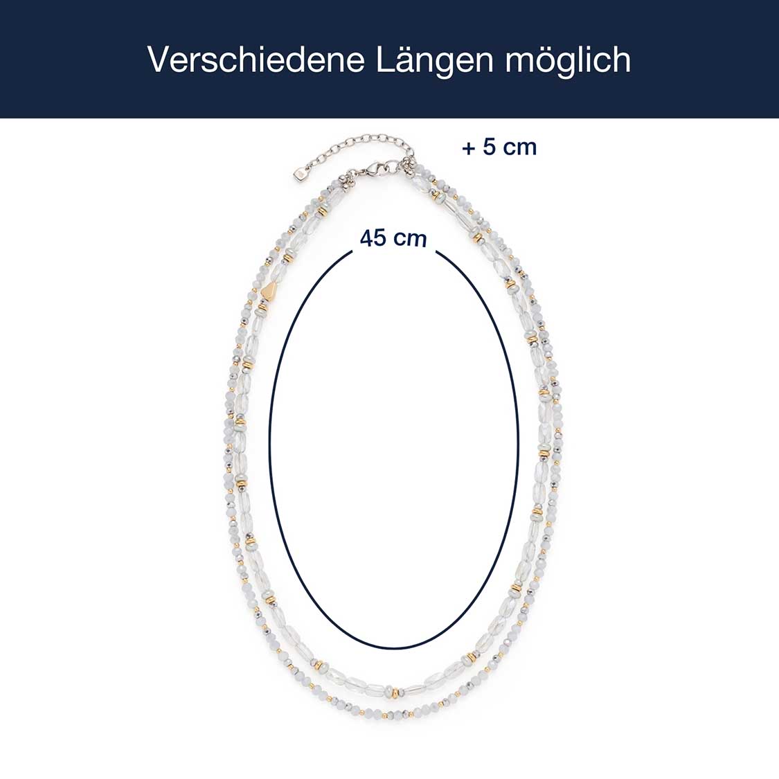 leonardo-marit-collier-45-cm-gris-bleu-dor image 4