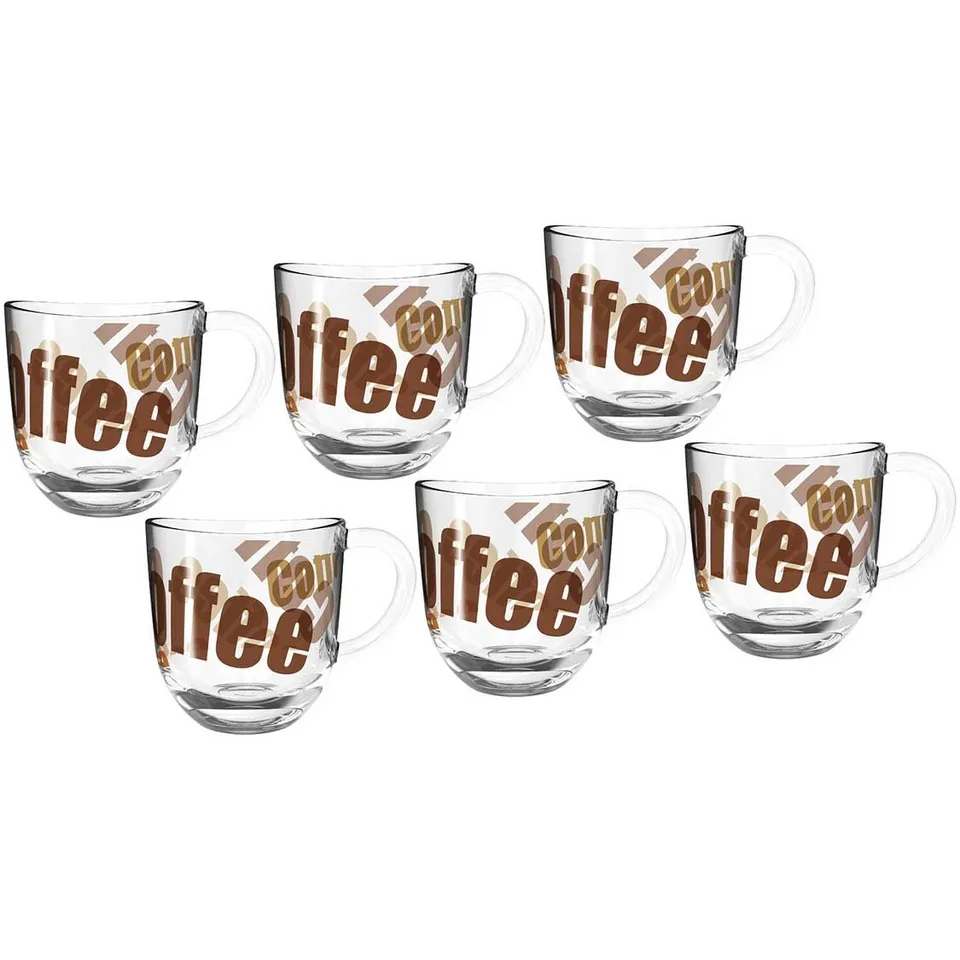 leonardo-napoli-tasse-verre-280-ml-lot-6-3-couleurs-empilable image 1
