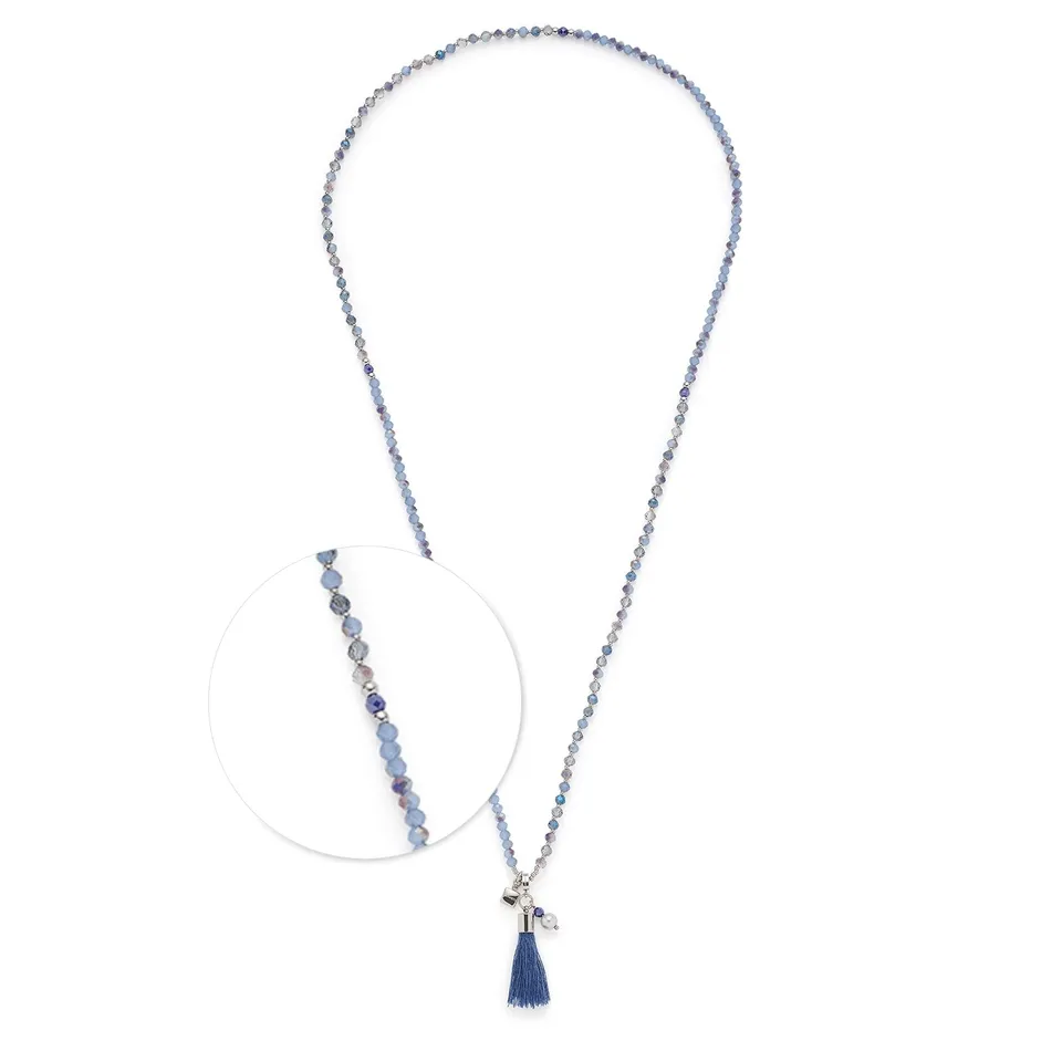 leonardo-donna-collier-bleu-80-cm-perles-verre image 1