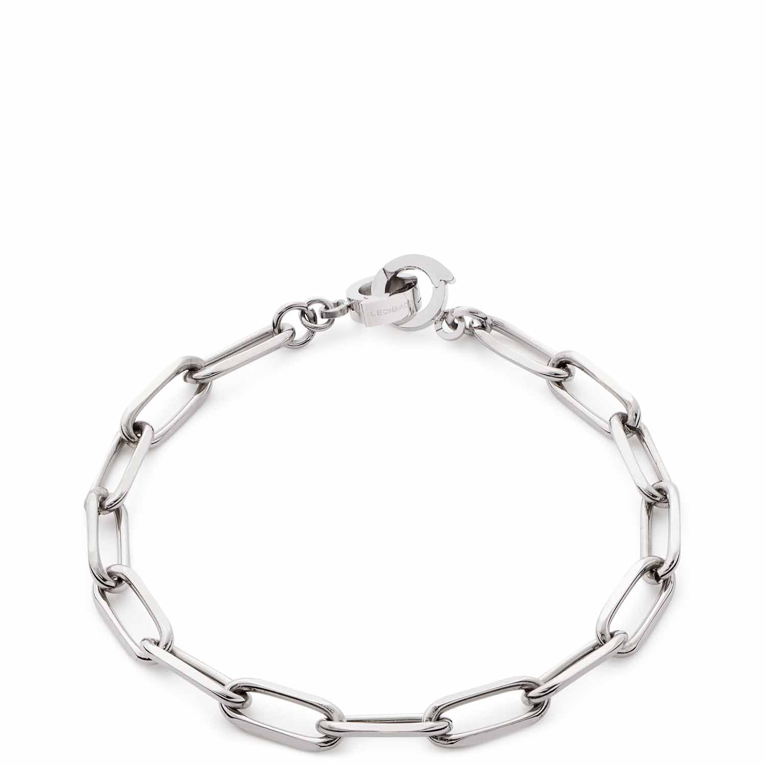 leonardo-estrella-bracelet-clip-mix-argent-maillons image 1
