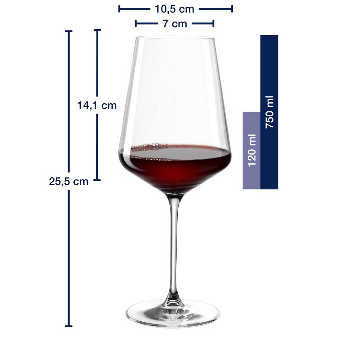 leonardo-puccini-verre-vin-rouge-750-ml-lot-6-tige-tir-e image 3
