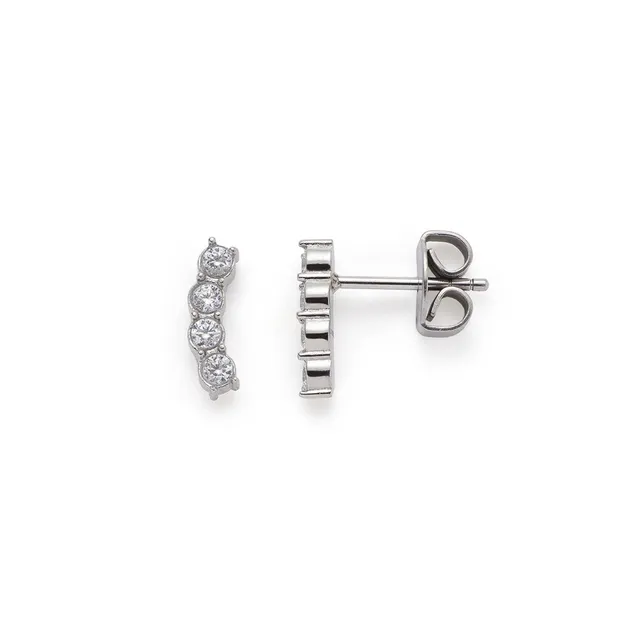 leonardo-tini-ciao-clous-d-oreilles-zirconia-dor image 1