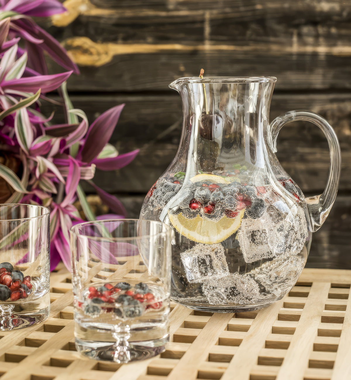 krosno-harmony-pichet-verre-1800-ml-artisanal image 3