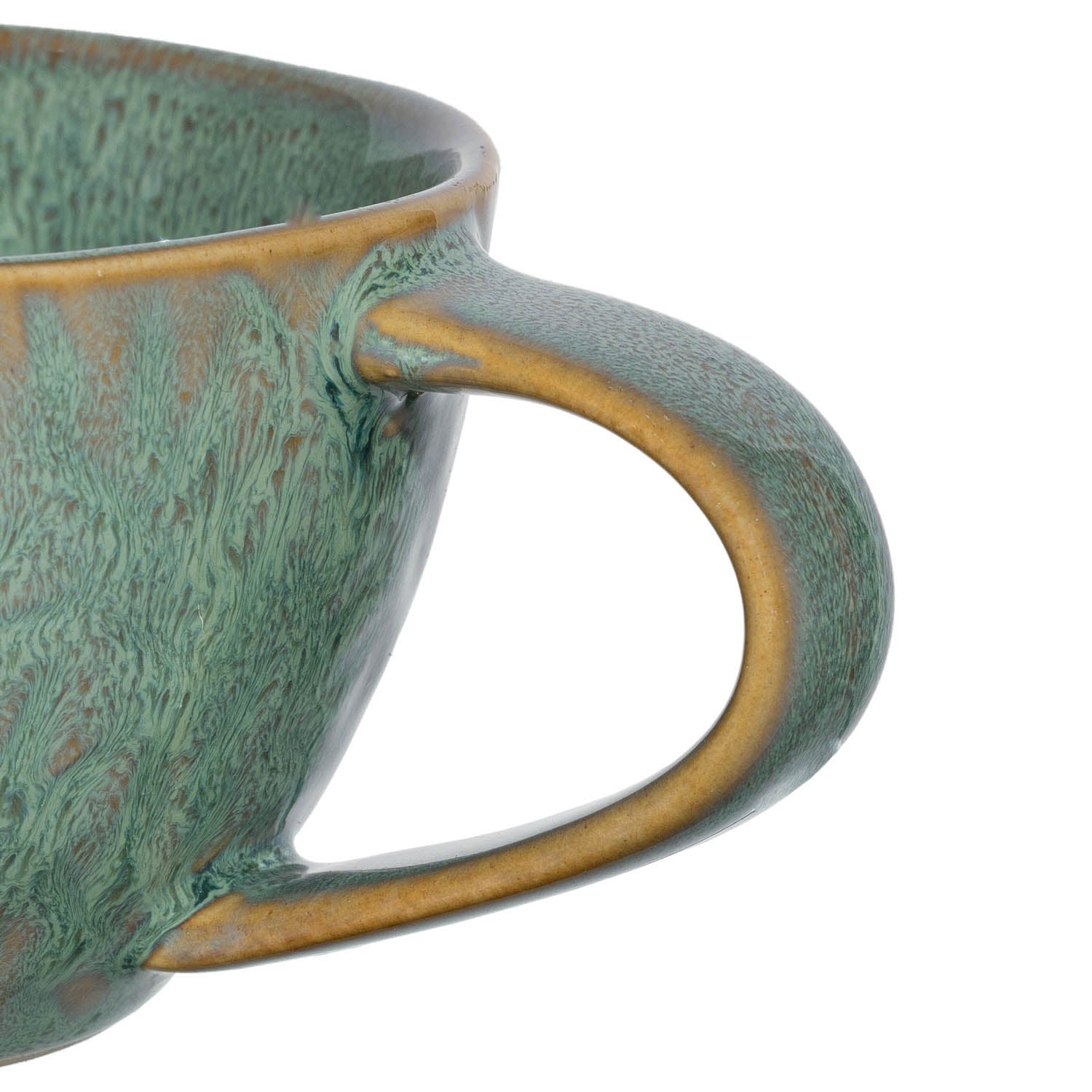 leonardo-matera-tasse-c-ramique-verte-290-ml-lot-4 image 3