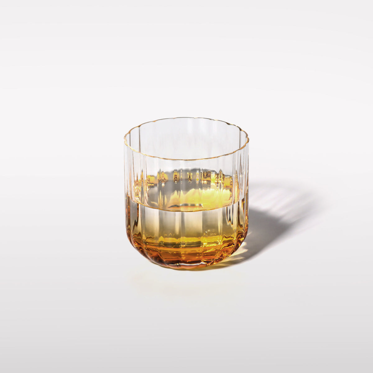 krosno-marsza-kowska-verre-eau-ambre-300-ml-fait-main image 3