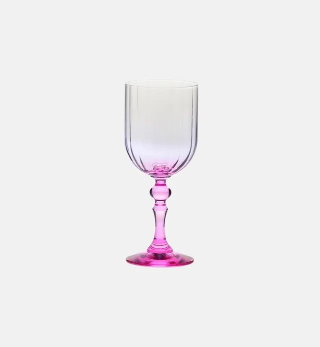 krosno-bubble-300-ml-verre-vin-pied-rose image 1