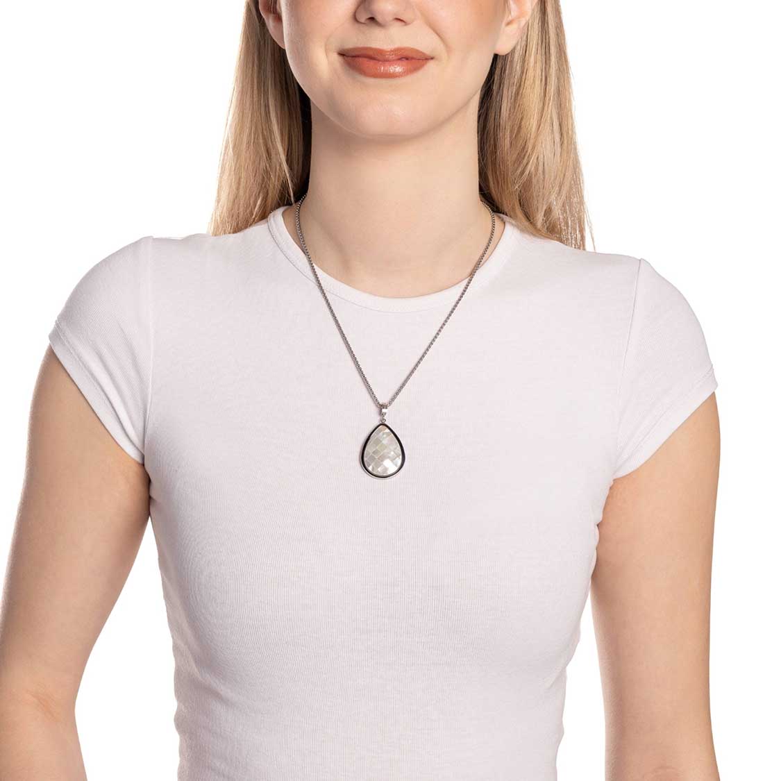leonardo-ira-clip-mix-pendentif-nacre-argent image 3