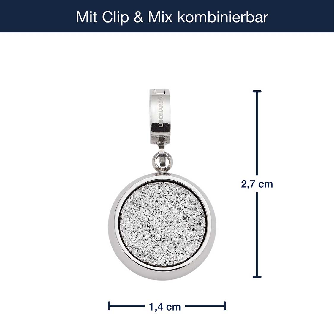 leonardo-clip-mix-pendentif-maurine-argent image 4