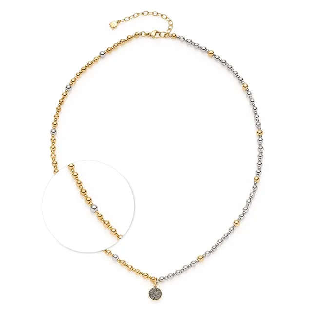 leonardo-elaine-collier-45-cm-dor-bicolore image 1