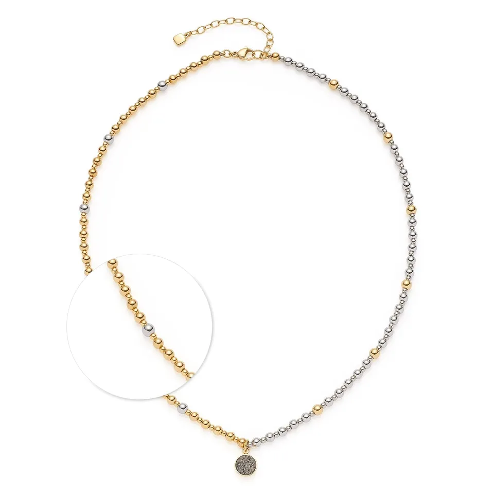 leonardo-elaine-collier-45-cm-dor-bicolore image 1
