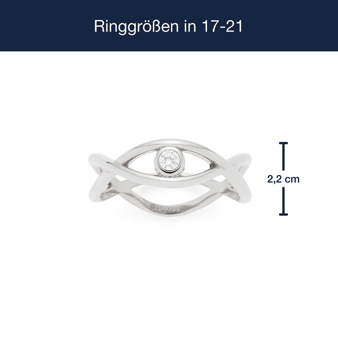 leonardo-tavari-20-ciao-bague-argent-e-taille-20 image 3