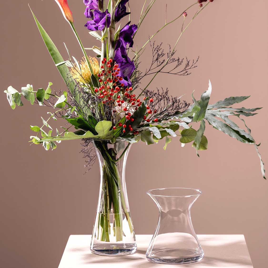 leonardo-gia-vase-verre-transparent-28-cm-fait-main image 5