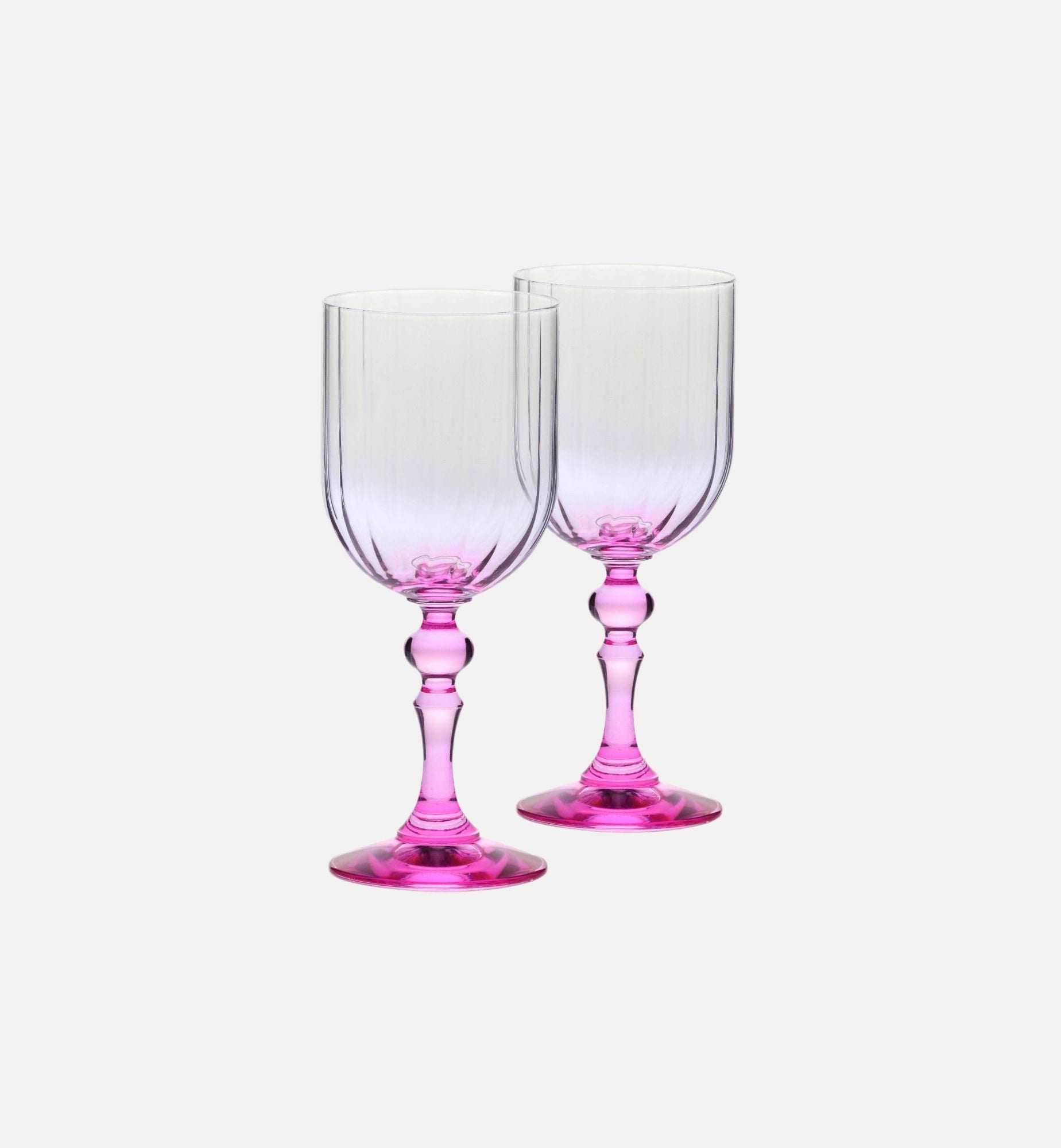 krosno-bubble-300-ml-verre-vin-pied-rose image 2