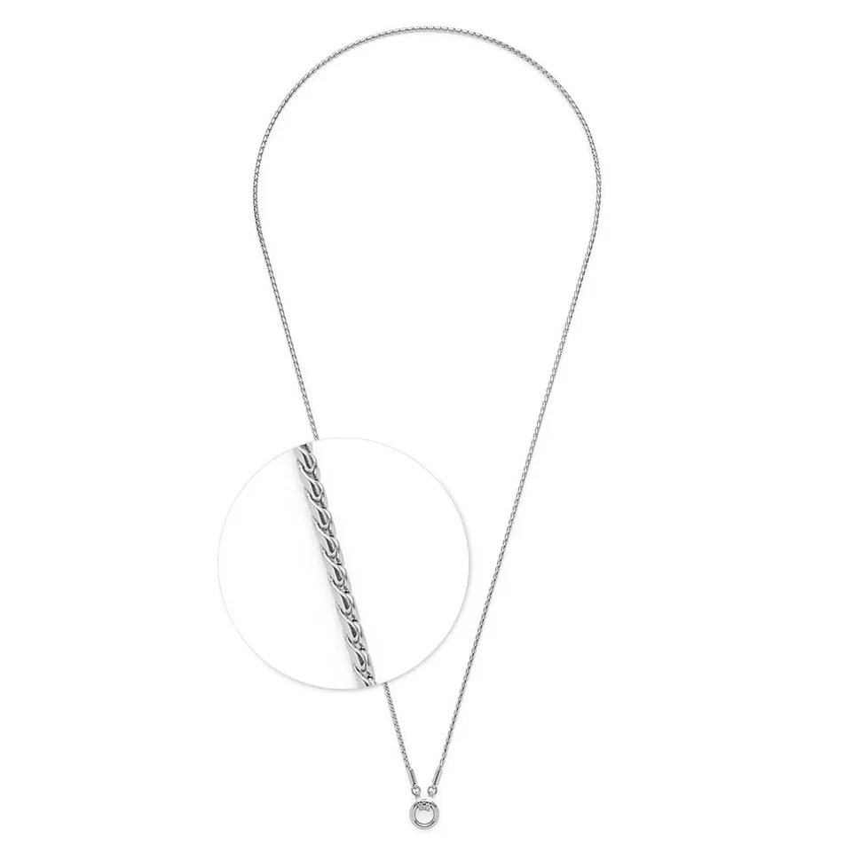 leonardo-sonja-collier-clip-mix-80-cm-argent image 1