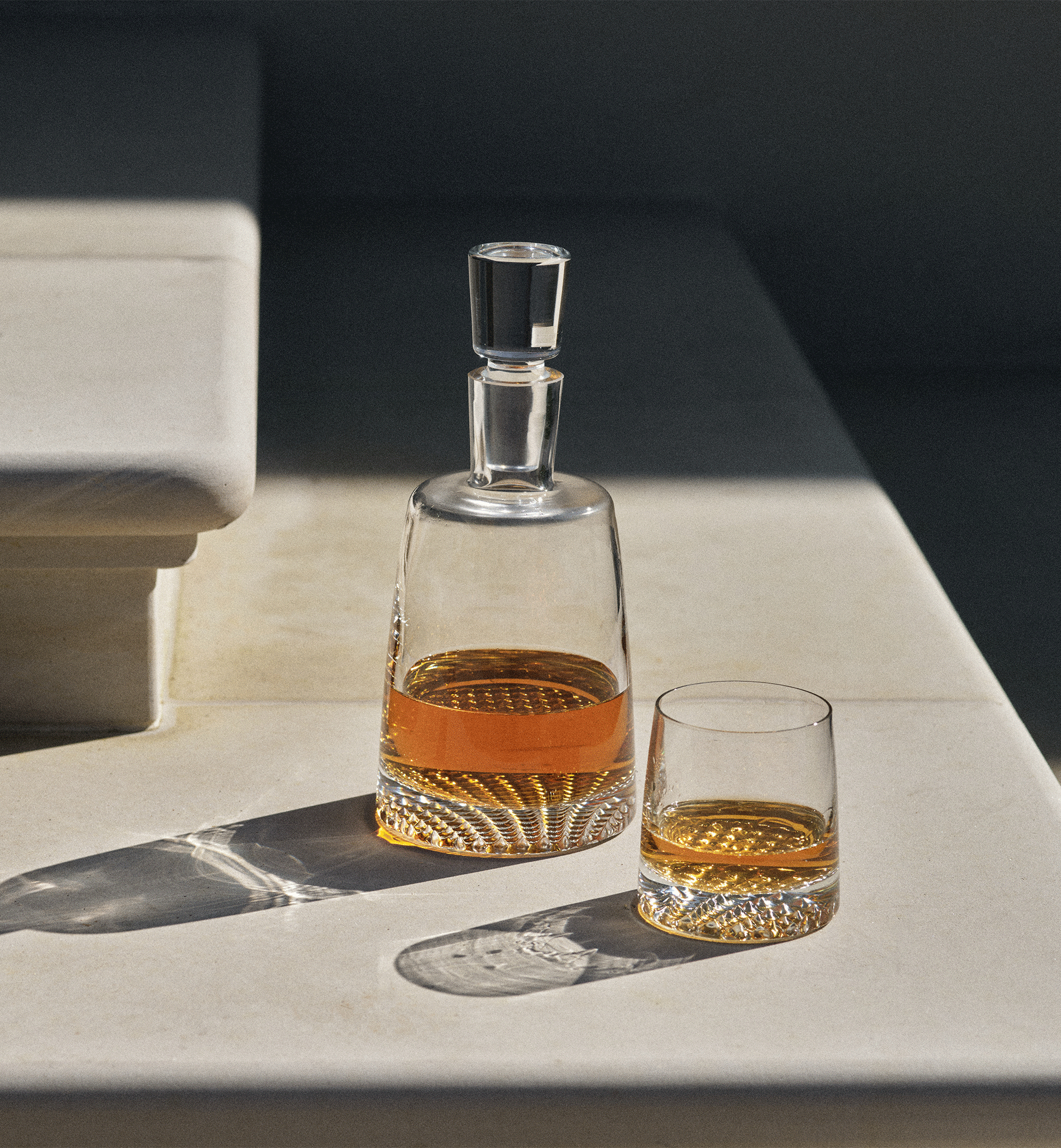 krosno-fjord-verre-whisky-370-ml-fond-sculpt image 8