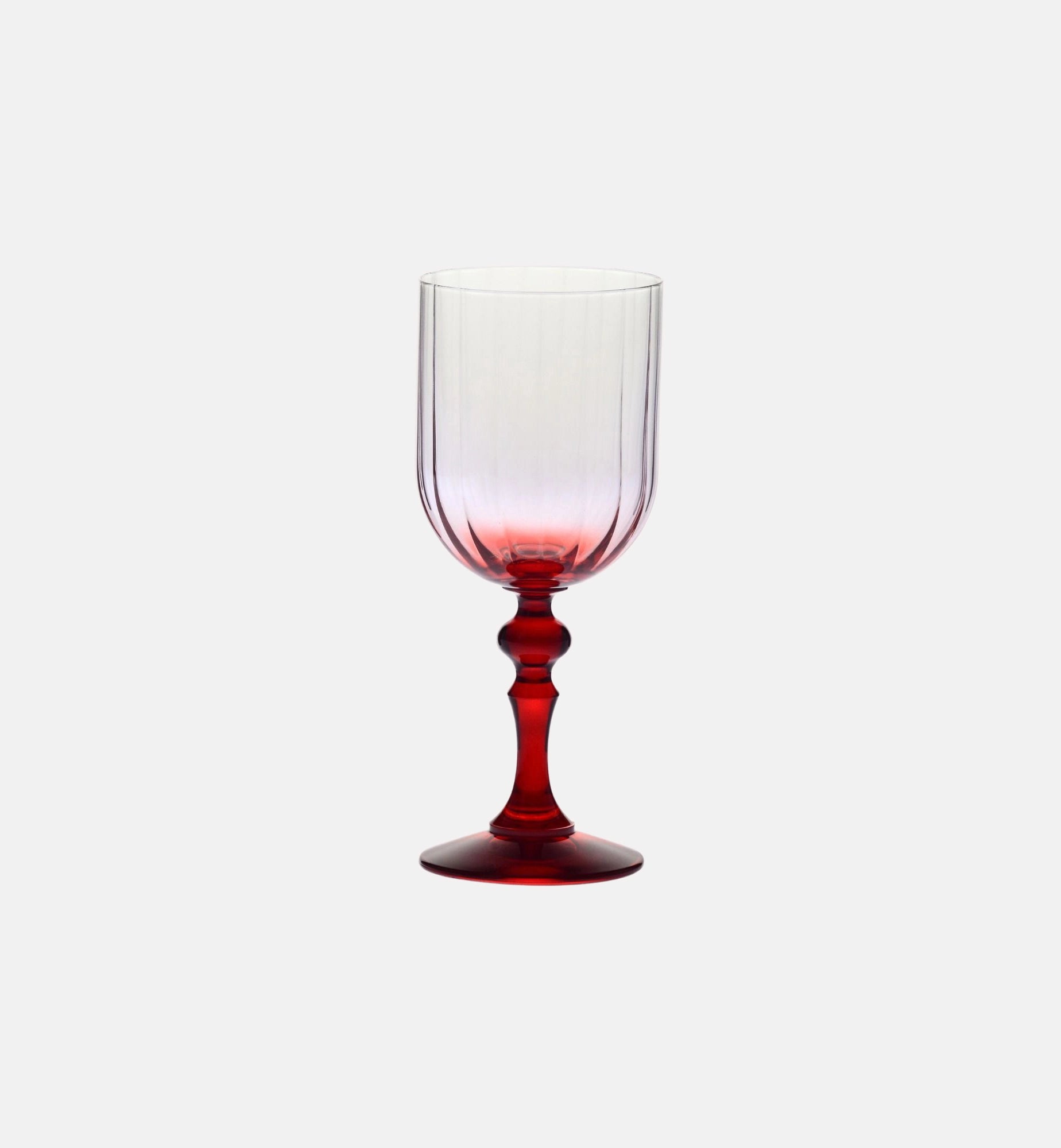 krosno-bubble-300-ml-verre-vin-pied-rouge image 1
