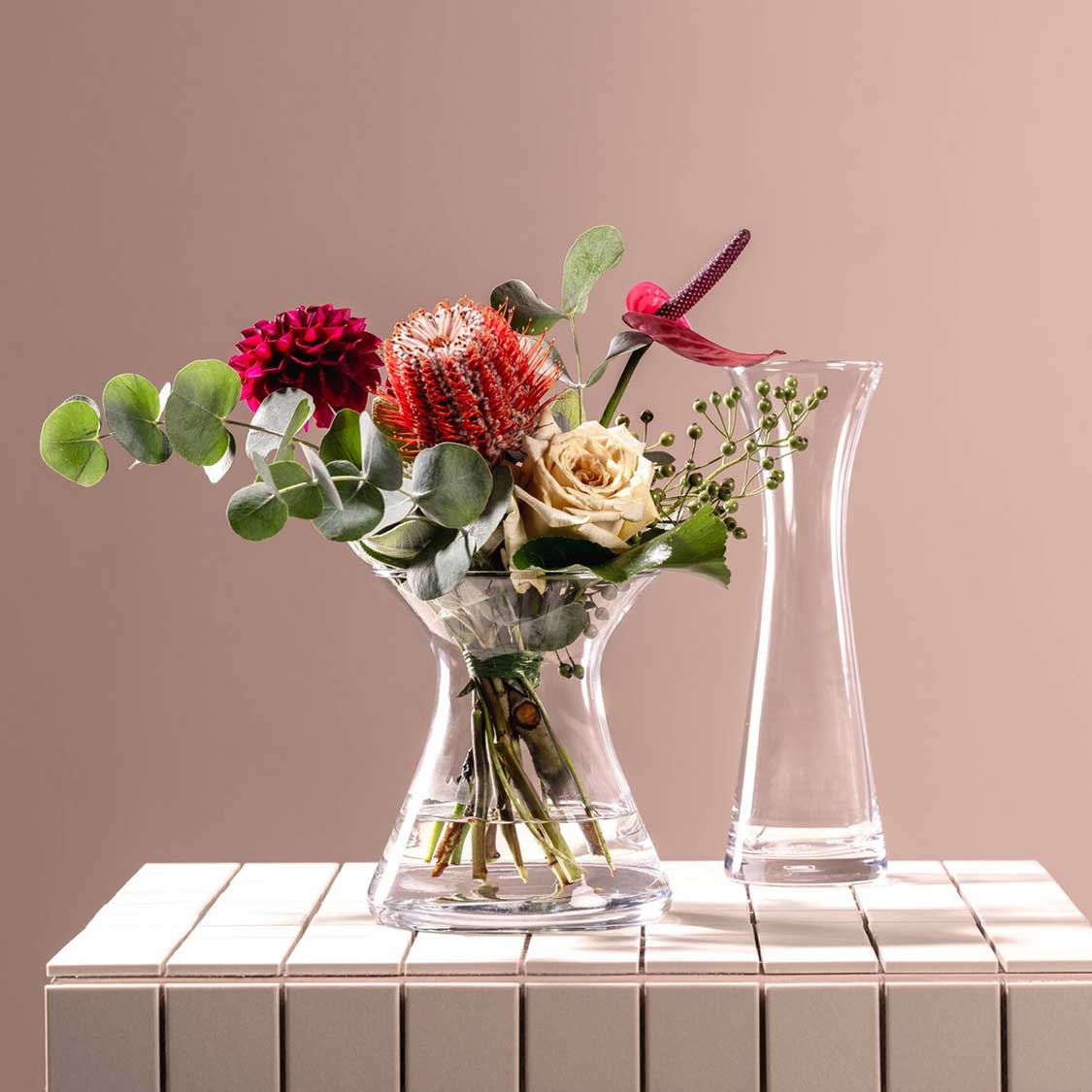 leonardo-gia-vase-soliflore-verre-25-cm-transparent image 6