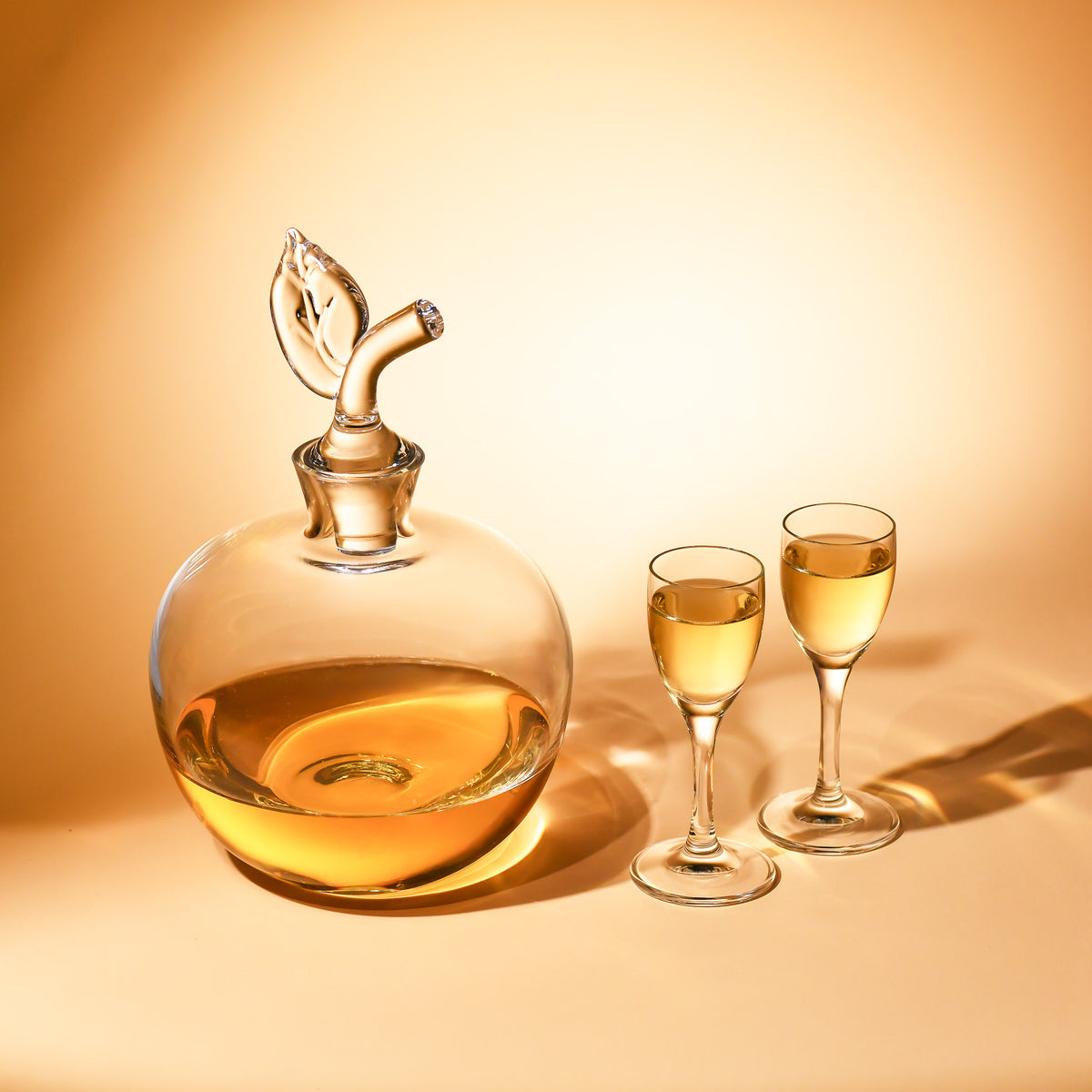 krosno-vintage-carafe-liqueur-pomme-1000-ml-cristal image 3