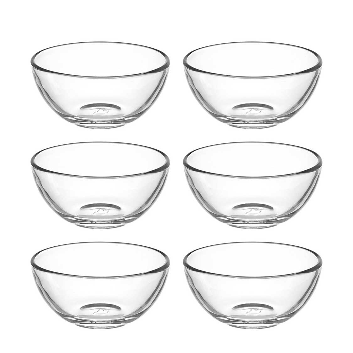 leonardo-cucina-coupelle-verre-10-cm-lot-de-6-transparent image 1