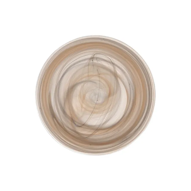 leonardo-alabastro-assiette-21-cm-beige-noir image 1