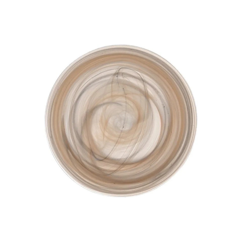 leonardo-alabastro-assiette-21-cm-beige-noir image 1