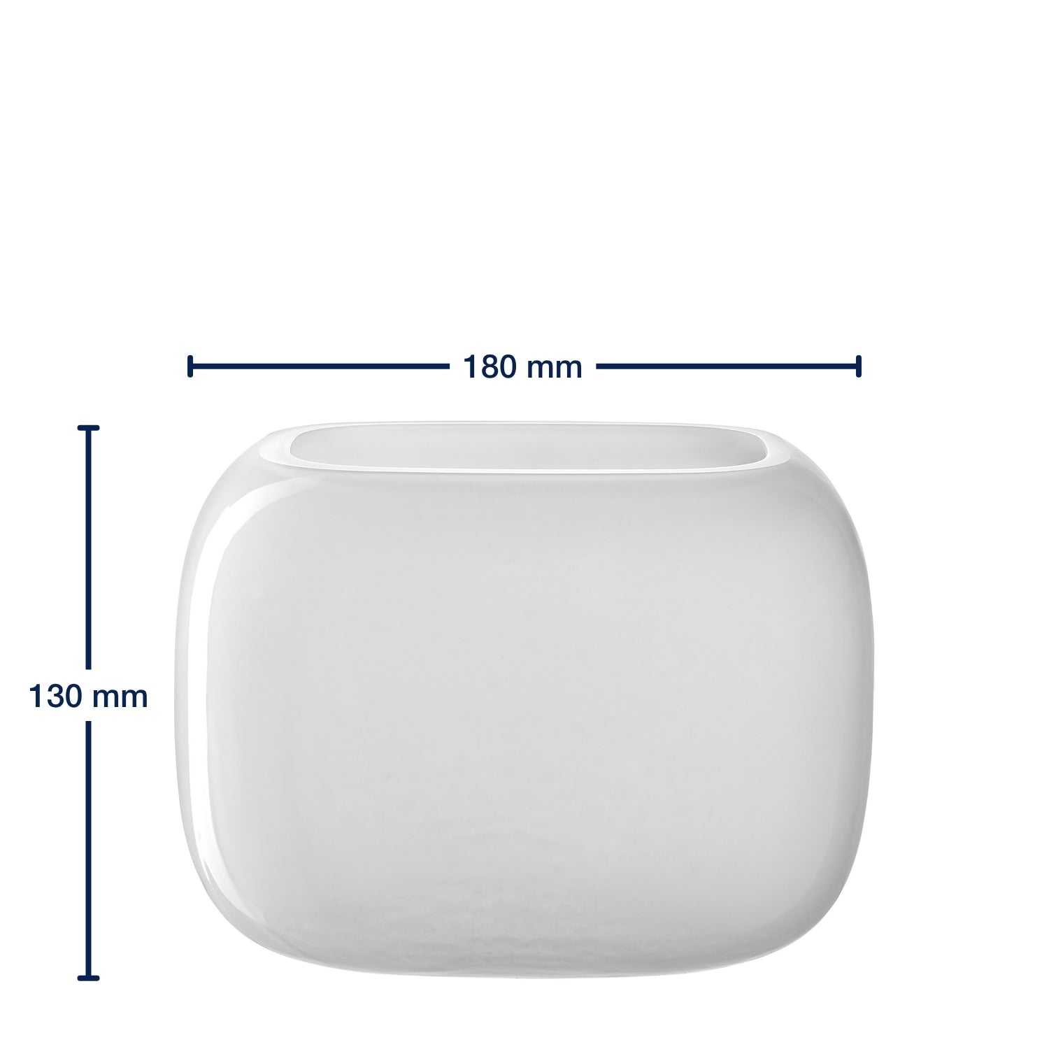 leonardo-milano-vase-blanc-fait-main-13x18x14-cm image 3