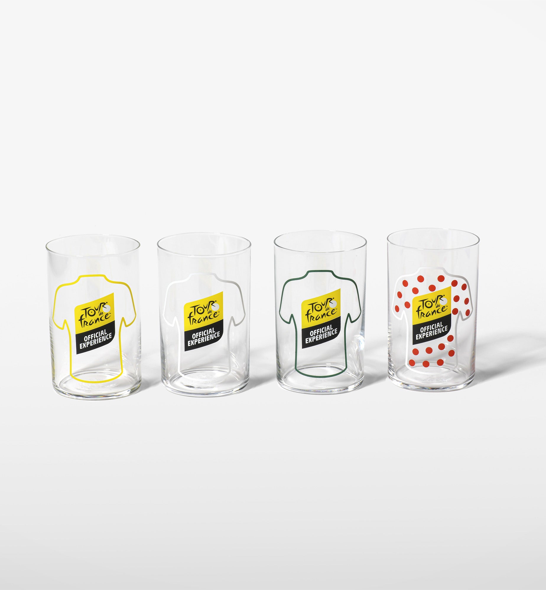 krosno-polka-tour-de-france-verre-250-ml-lot-4-d-cors image 1