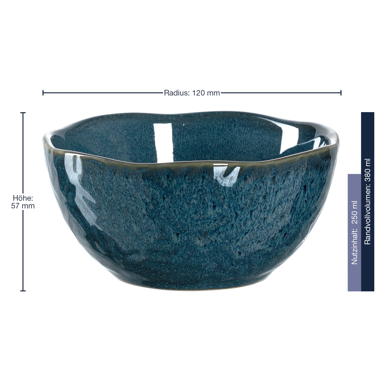 leonardo-matera-bol-c-ramique-bleu-12-cm-lot-de-6-fait-main image 2