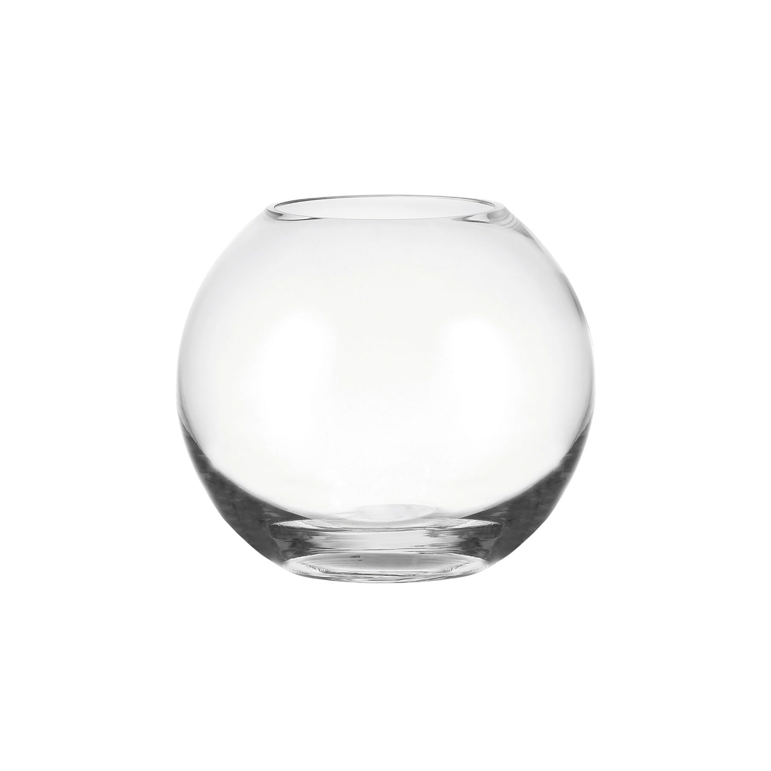 leonardo-boccia-vase-boule-verre-15-cm-transparent image 1