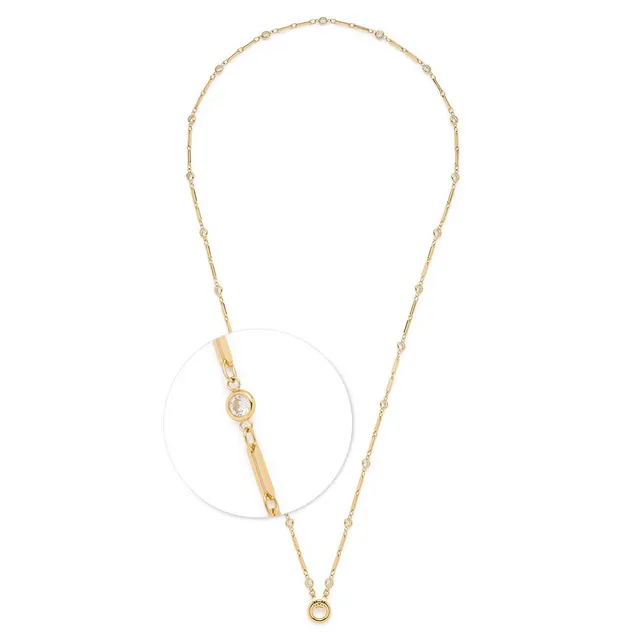 leonardo-clip-mix-rebecca-80-cm-collier-dor-pierres image 1