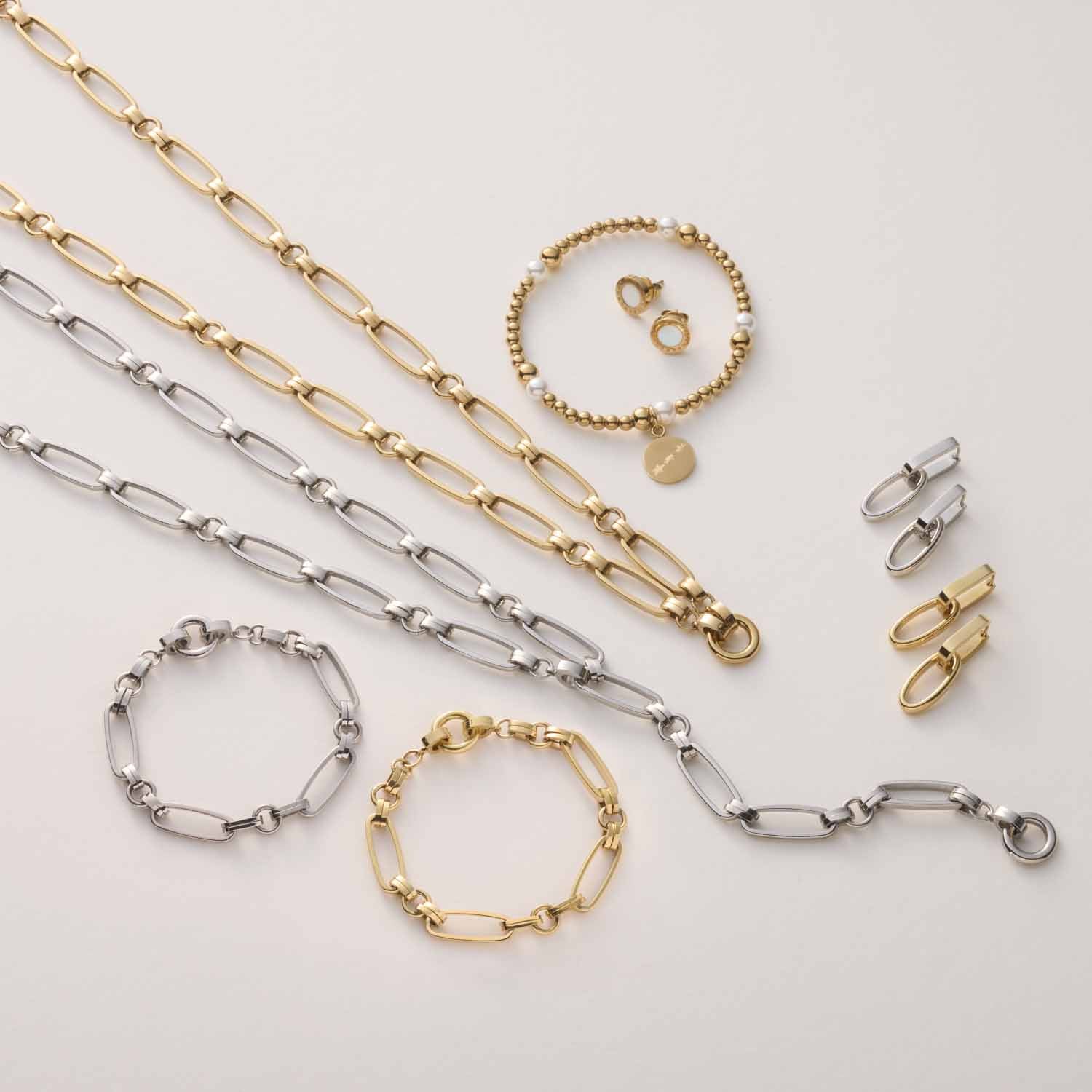leonardo-clip-mix-mathilde-bracelet-maillons-argent image 8